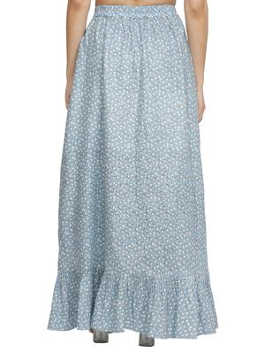 floral a-line skirt - 17762083 - Standard Image - 3