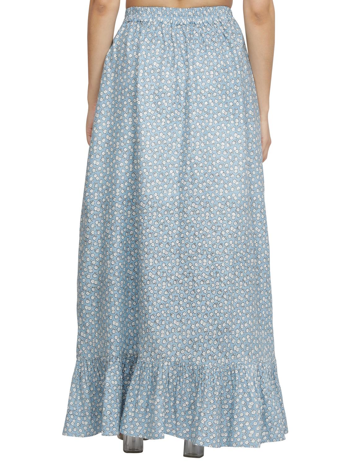 floral a-line skirt - 17762083 - Zoom Image - 3