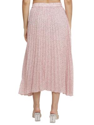 floral a-line skirt - 17762086 - Standard Image - 3
