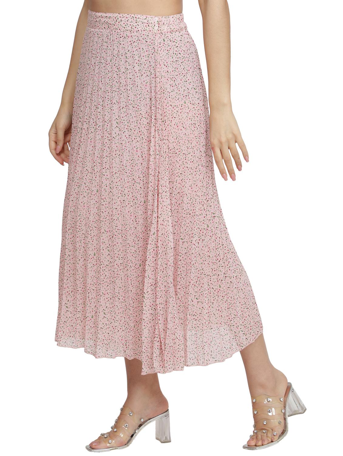 floral a-line skirt - 17762086 - Zoom Image - 2