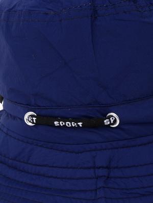 blue cotton polyester blend sun hat - 17762325 - Standard Image - 3