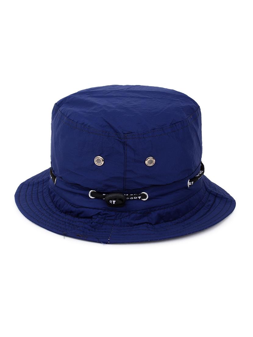 blue cotton polyester blend sun hat - 17762325 - Zoom Image - 2