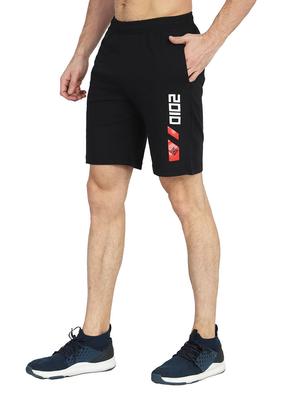 black printed short - 17763106 - Standard Image - 2