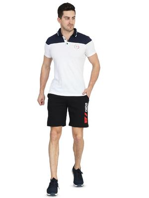 black printed short - 17763106 - Standard Image - 4
