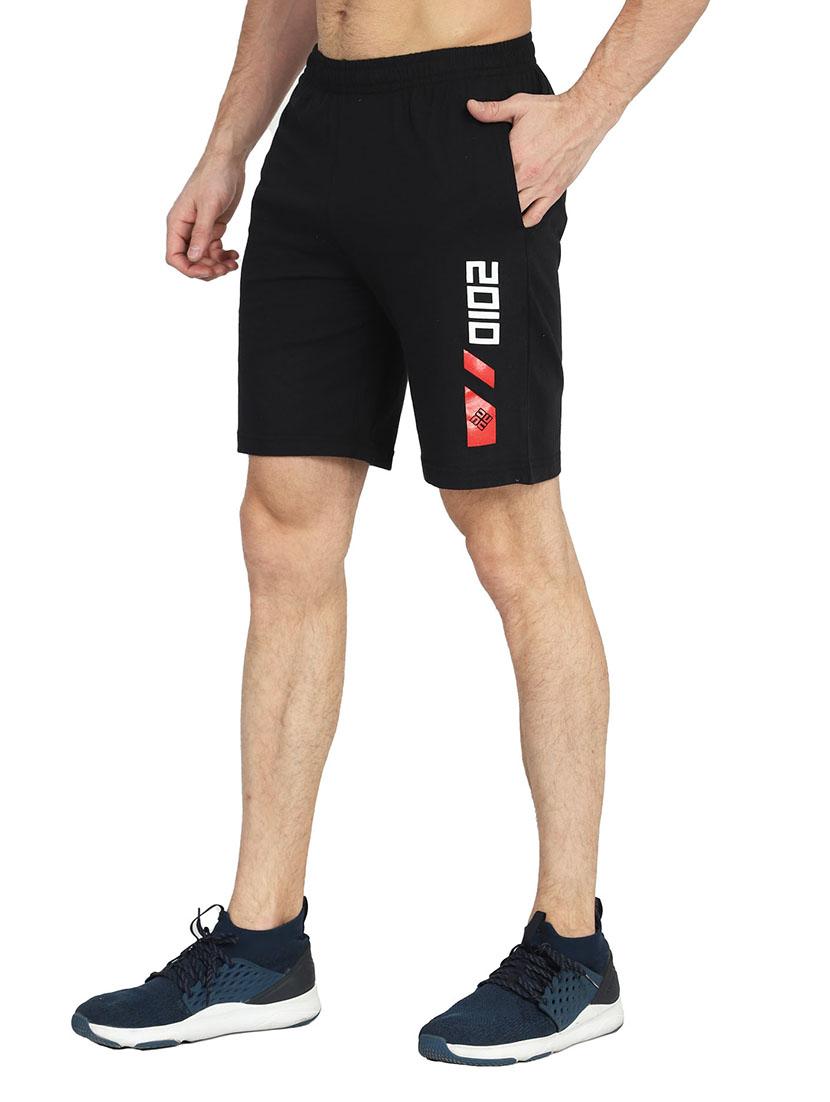 black printed short - 17763106 - Zoom Image - 2