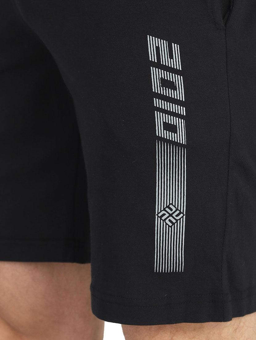 black printed short - 17763107 - Zoom Image - 5