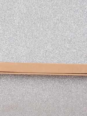 silver leatherette (pu) regular clutch - 17764191 - Standard Image - 4
