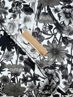 black leatherette (pu) envelope clutch - 17764196 - Standard Image - 4