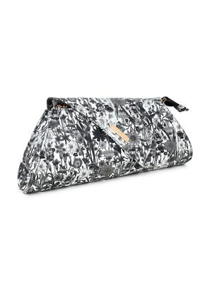 black leatherette (pu) envelope clutch - 17764196 - Standard Image - 5