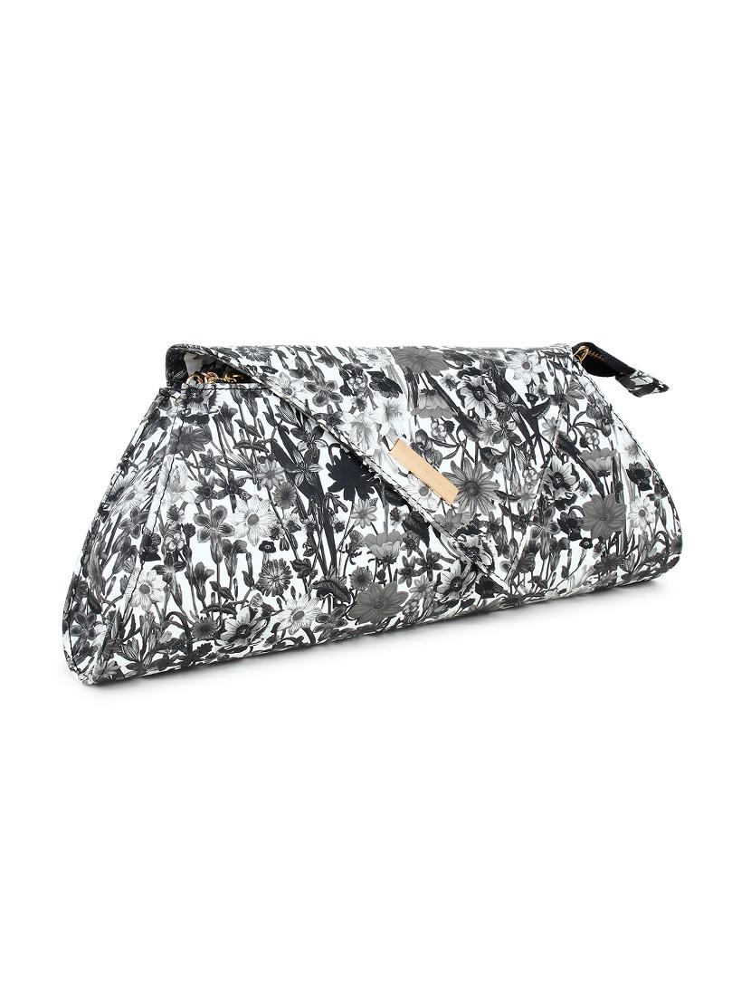 black leatherette (pu) envelope clutch - 17764196 - Zoom Image - 5