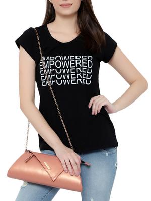 pink leatherette (pu) envelope clutch - 17764198 - Standard Image - 6