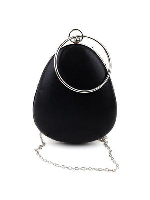 black cotton regular clutch - 17764235 - Standard Image - 2