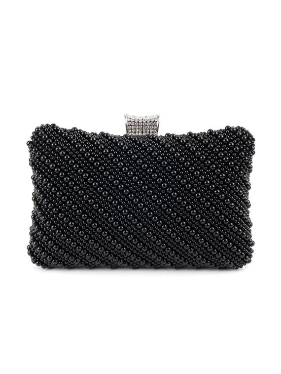 black cotton regular clutch - 17764236 - Zoom Image - 1