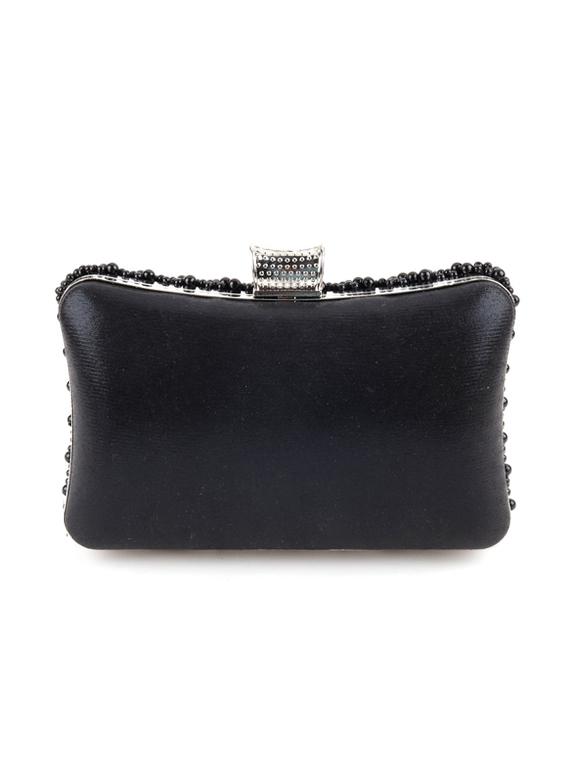 black cotton regular clutch - 17764236 - Zoom Image - 2