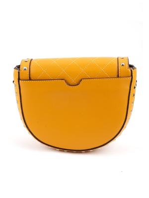 yellow leather regular handbag - 17764278 - Standard Image - 2