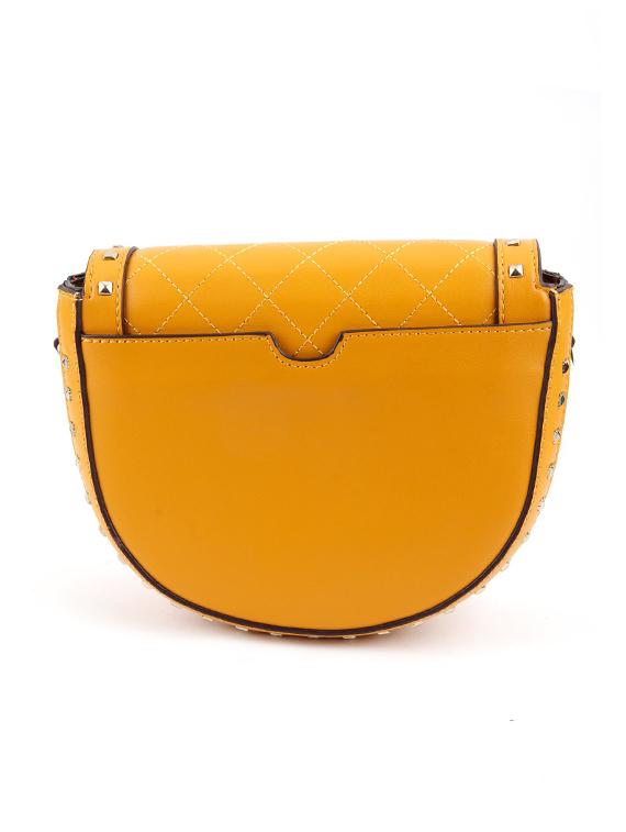 yellow leather regular handbag - 17764278 - Zoom Image - 2