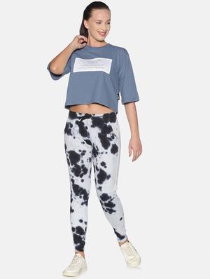 multi colored tie & dye jogger - 17765118 - Standard Image - 4