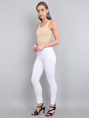 high rise solid leggings - 17765182 - Standard Image - 4