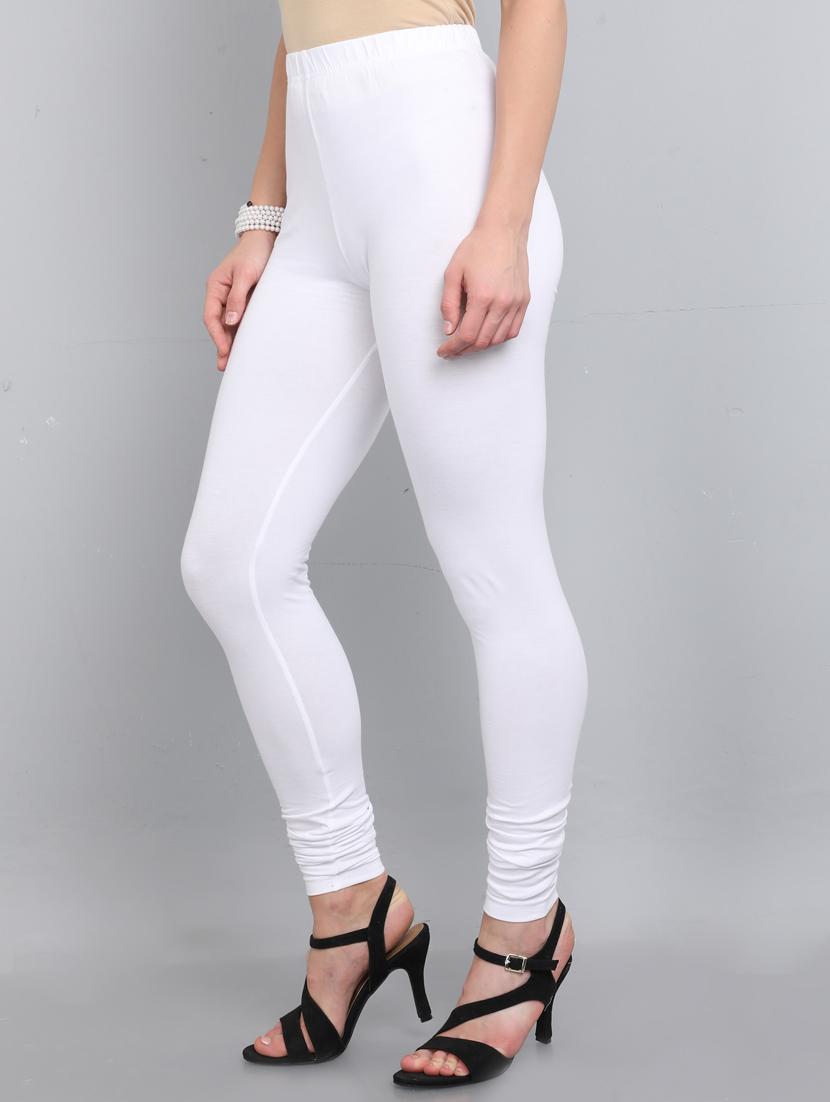 high rise solid leggings - 17765182 - Zoom Image - 2