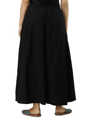 black solid palazzo - 17765239 - Standard Image - 3