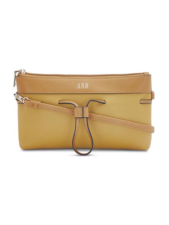 yellow leatherette (pu) regular handbag - 17765643 - Zoom Image - 1