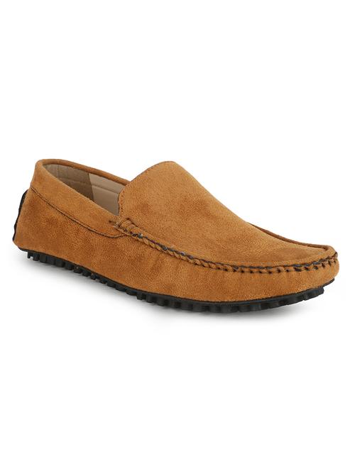 tan suede slip on loafers - 17765742 - Standard Image - 1