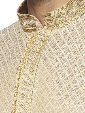 beige printed long kurta - 17766603 - Standard Image - 4