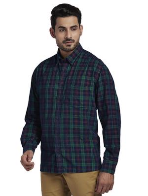 green checkered casual shirt - 17766660 - Standard Image - 2
