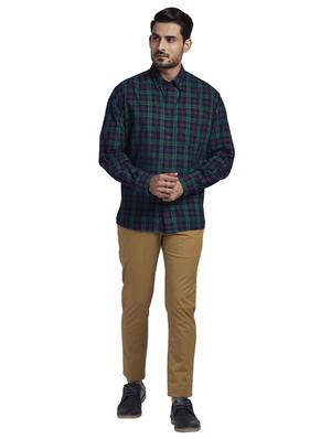 green checkered casual shirt - 17766660 - Standard Image - 4