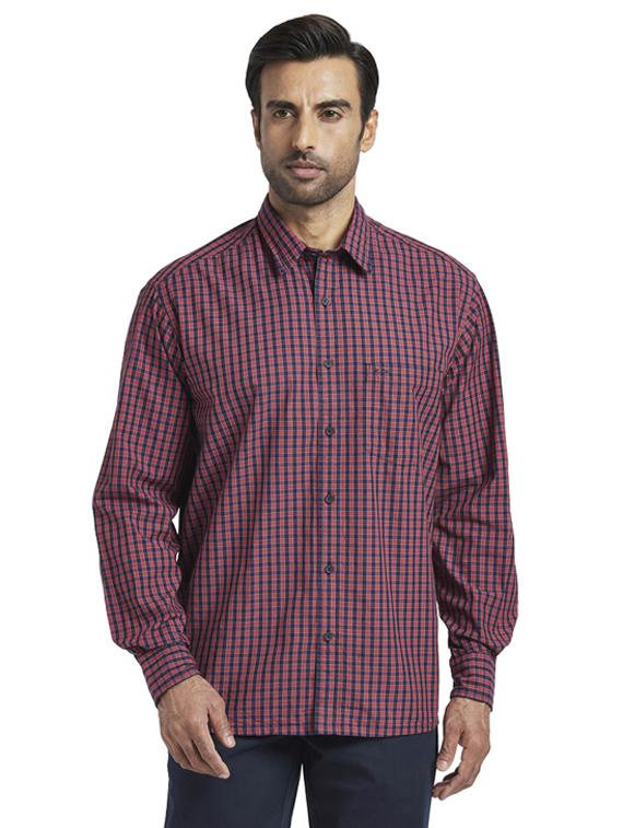 red checkered casual shirt - 17766664 - Zoom Image - 1