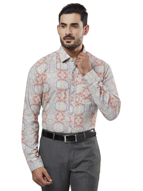 multi colored printed formal shirt - 17766693 - Standard Image - 1