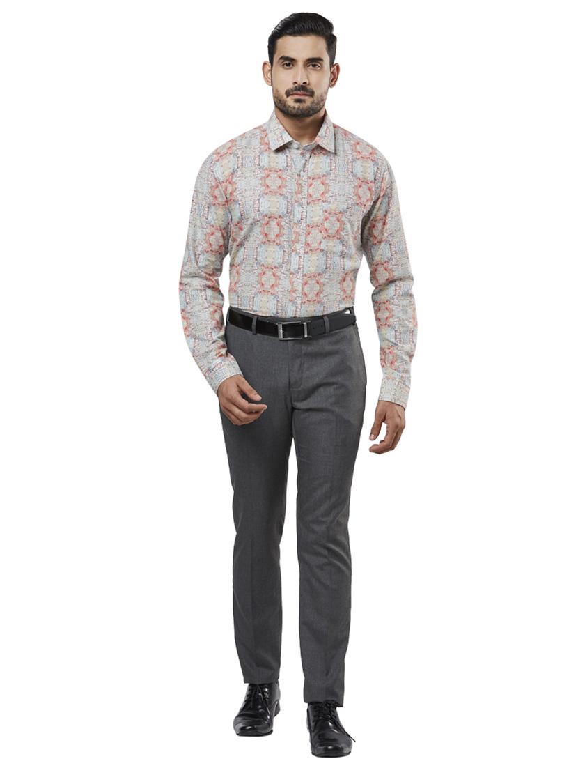 multi colored printed formal shirt - 17766693 - Zoom Image - 4