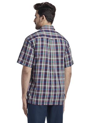 multi colored checkered casual shirt - 17766699 - Standard Image - 3