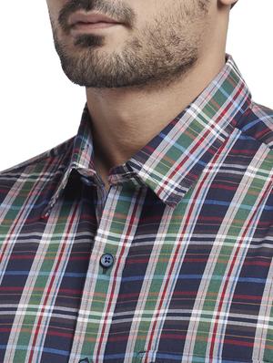 multi colored checkered casual shirt - 17766699 - Standard Image - 5