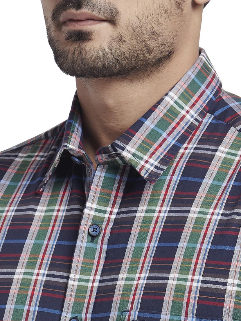 multi colored checkered casual shirt - 17766699 - Zoom Image - 5