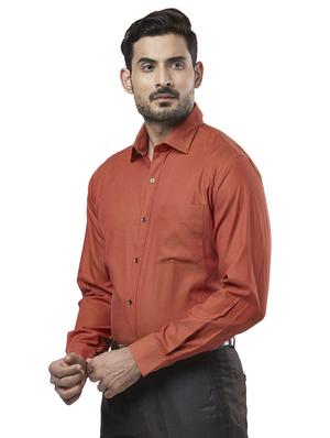 rust self design formal shirt - 17766703 - Standard Image - 2