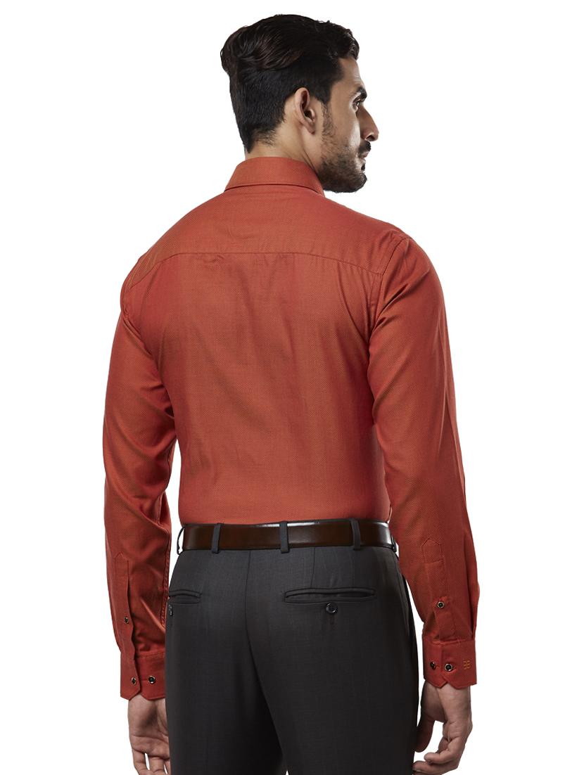 rust self design formal shirt - 17766703 - Zoom Image - 3