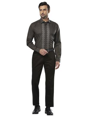 brown printed formal shirt - 17766715 - Standard Image - 4