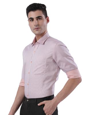 orange checkered formal shirt - 17766717 - Standard Image - 2