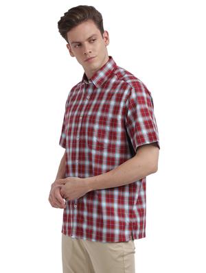red checkered casual shirt - 17766735 - Standard Image - 2