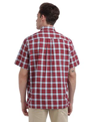 red checkered casual shirt - 17766735 - Standard Image - 3