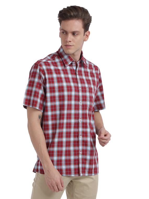 red checkered casual shirt - 17766735 - Zoom Image - 1