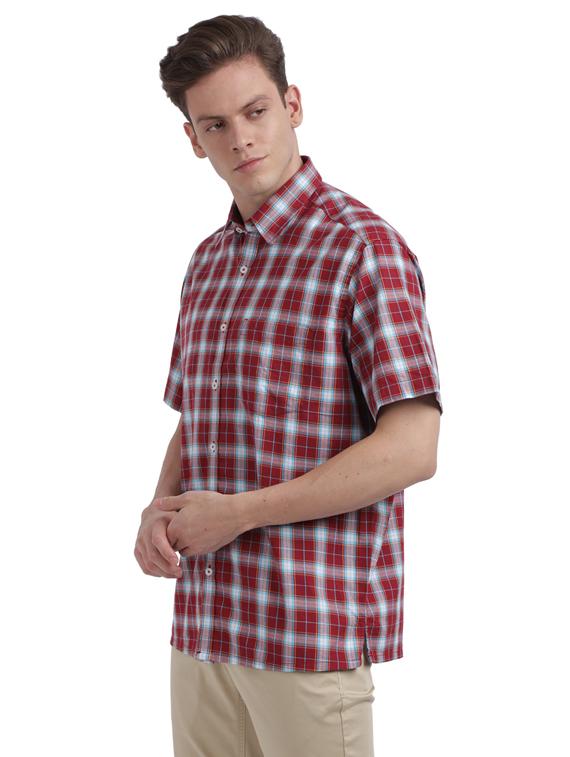 red checkered casual shirt - 17766735 - Zoom Image - 2