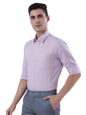 purple self design formal shirt - 17766736 - Standard Image - 2