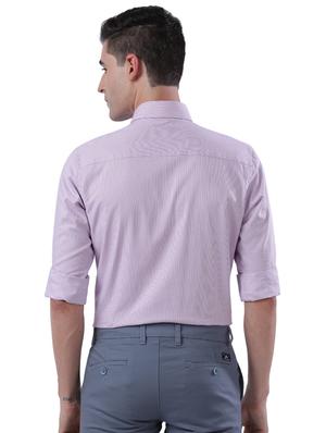 purple self design formal shirt - 17766736 - Standard Image - 3