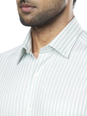 green striped formal shirt - 17766759 - Standard Image - 5