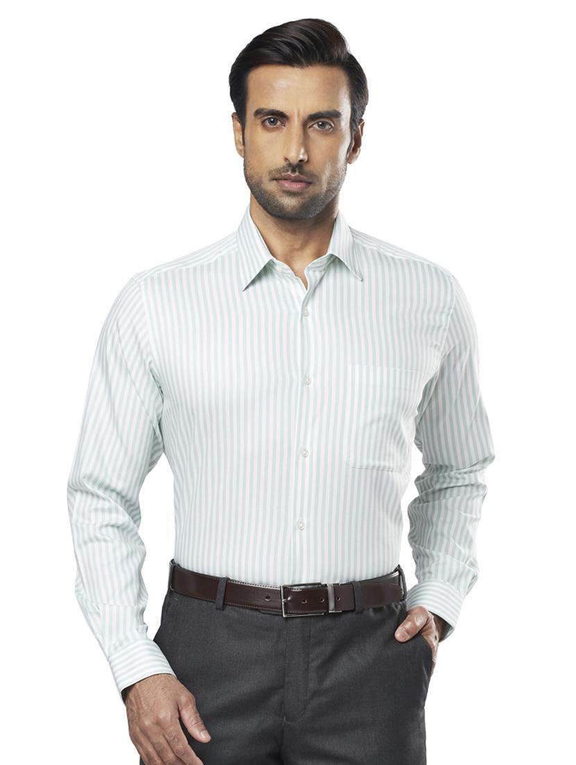 green striped formal shirt - 17766759 - Zoom Image - 1
