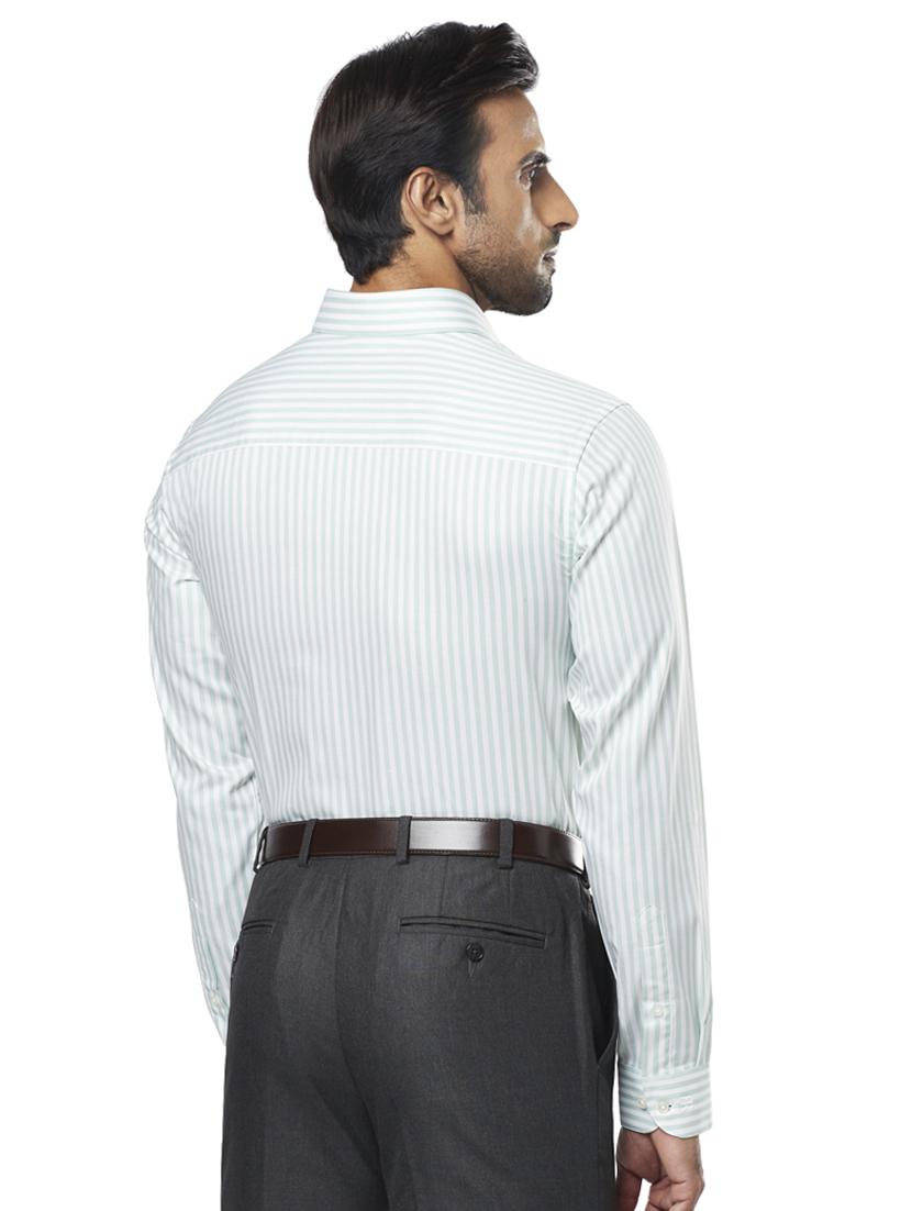 green striped formal shirt - 17766759 - Zoom Image - 3