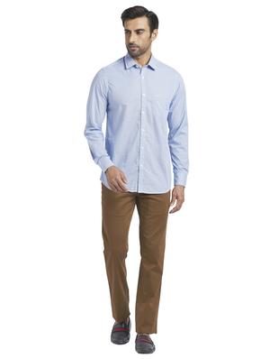 blue printed casual shirt - 17766761 - Standard Image - 4