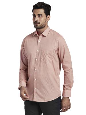 orange printed casual shirt - 17766797 - Standard Image - 2